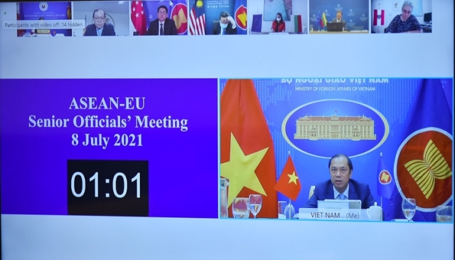 ASEAN - EU: Phối hợp chặt chẽ thúc đẩy phục hồi toàn diện, bền vững